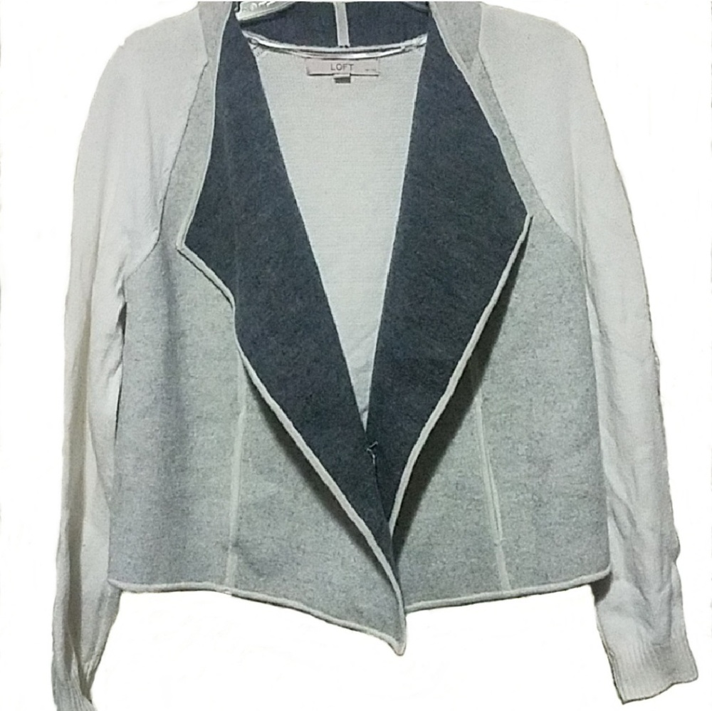 Loft open front sweater